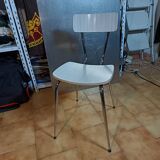 Chrome and Formica chair 50/60.