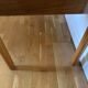 Bureau art deco 108x60 3 tiroirs dessus cuir à changer