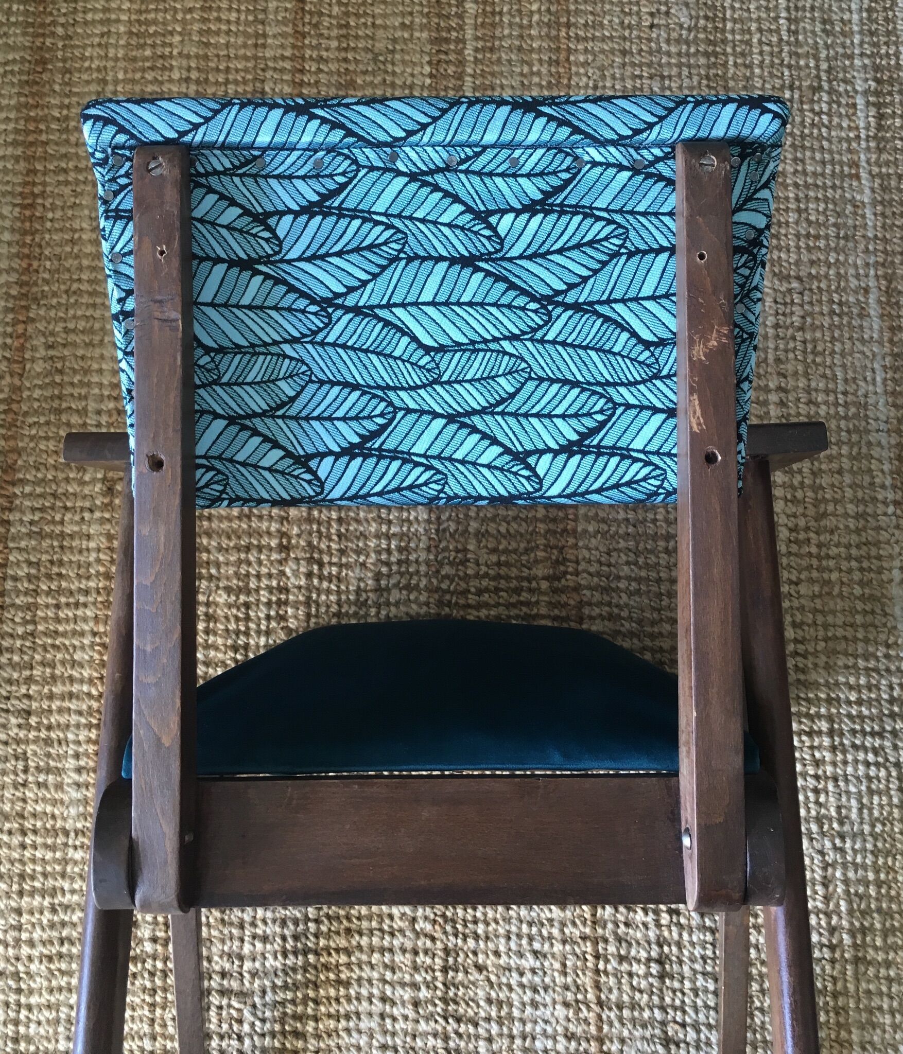 Restored vintage Scandinavian Chair