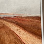 Original Swedish Oil on Canvas - "Rustic Landscape" by Nils Essen - Signed - Vintage and Framed - 42 × 50 cm (16.5" × 19.7")