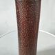Vase rouleau en grès à décor design années 70
