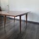 Table portefeuille vintage vitrifié