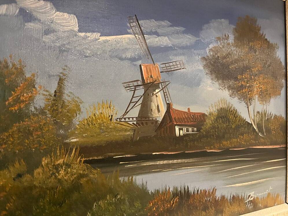 Oil on canvas, 1970. Bonnet