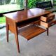 Scandinavian teak desk from the 60s, vintage design