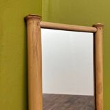 Vintage bamboo mirror 1960s