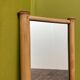 Miroir bambou vintage 1960s