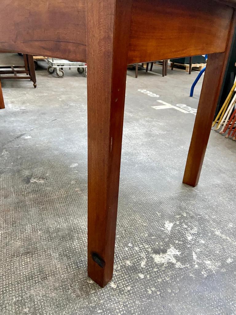 Mahogany farmhouse table 1950