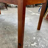 Mahogany farmhouse table 1950