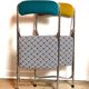 Folding chairs - 70s - upcycling