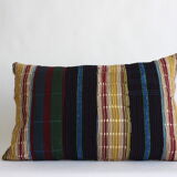 Housse de coussin ethnique africaine aso oke