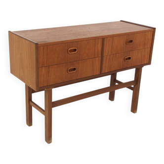 Commode scandinave en teck, Suède, 1960
