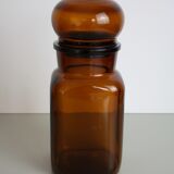 Amber apothecary pot