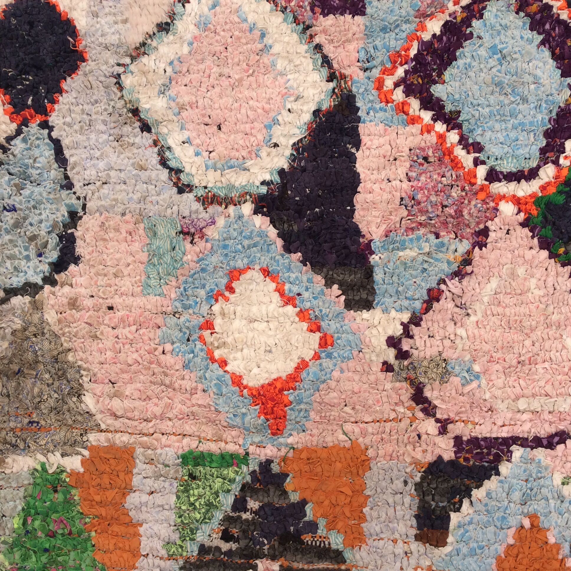 Carpet boucharouite 110 x 135 cm