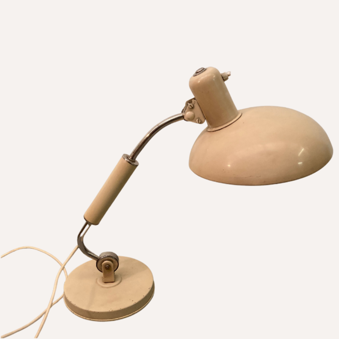 Bauhaus desk lamp by Christian Dell for Koranda, Vienna Austria