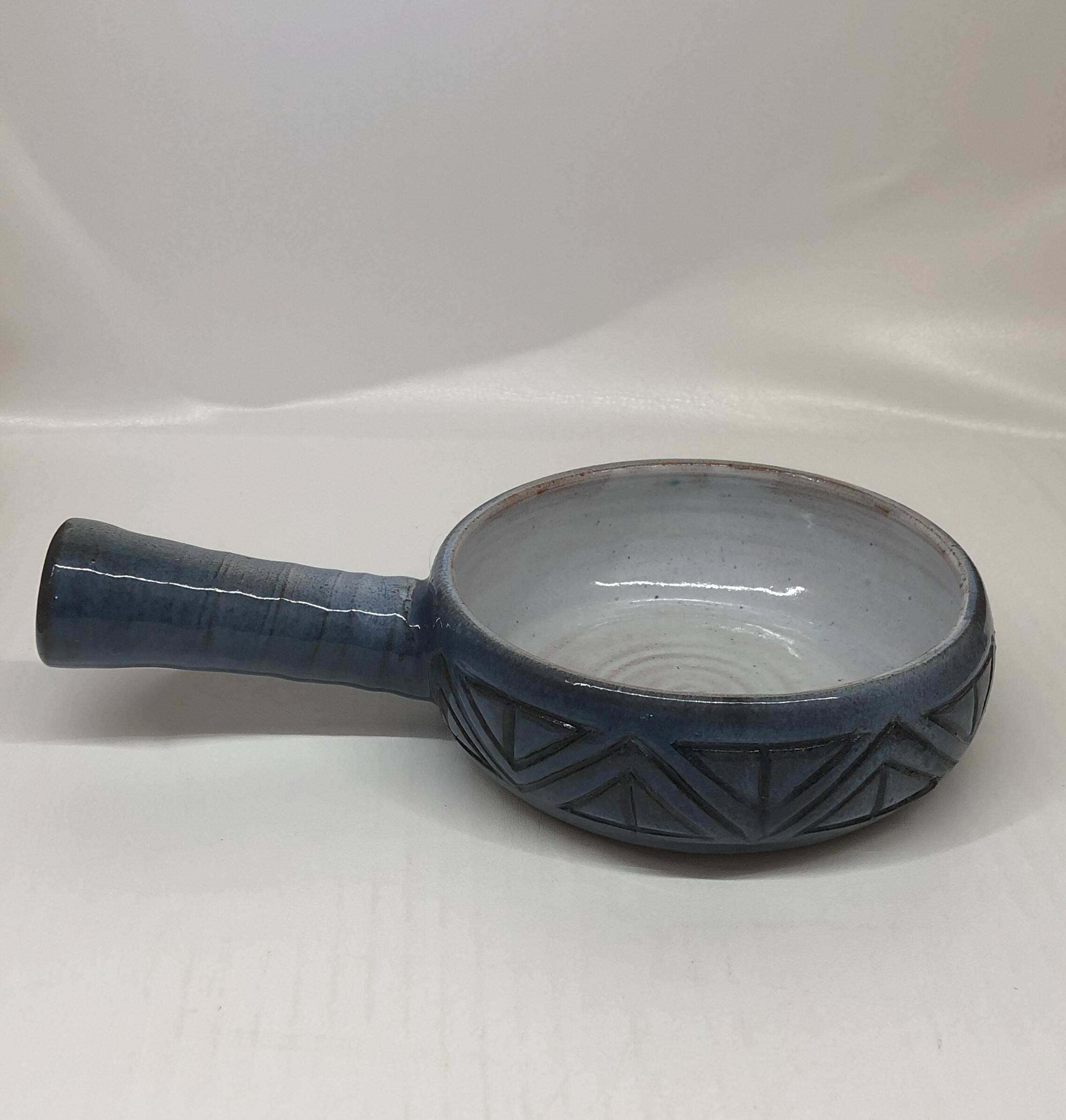 Scandinavian ceramic fondue pot