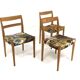 Set de 3 chaises en chêne "Garmi", Troeds, Suède, 1960