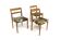 Set de 3 chaises en chêne "Garmi", Troeds, Suède, 1960