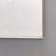 Minimal Shield Shaped Wall Mirror with a Steel Frame, Italy
