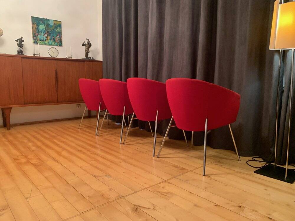 Megan club armchairs by René Holten for Artifort, the Netherlands, 2005, set of 4