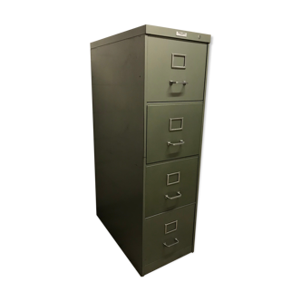 Vintage metal industrial furniture with YAC 1950 drawers