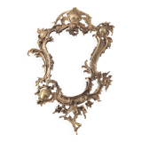 French bronze cornucopia mirror, first half of the 20th century.