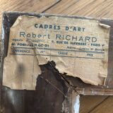 "Robert Richard" old wooden frame