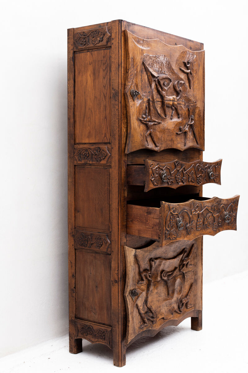 Cabinet by J. Ludécher, France