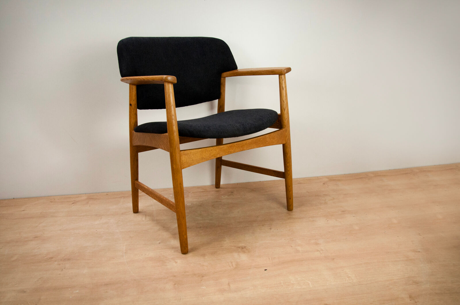 Mid-Century Armchairs by A. B. Madsen & E. Larsen, Set of 2