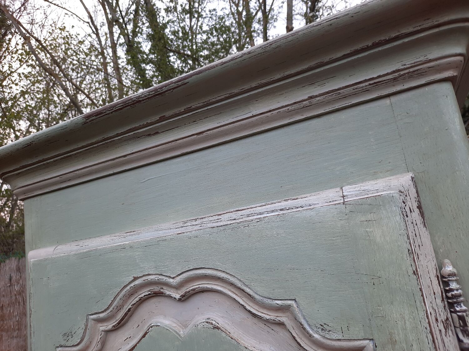 Bonnetière ancienne patinée