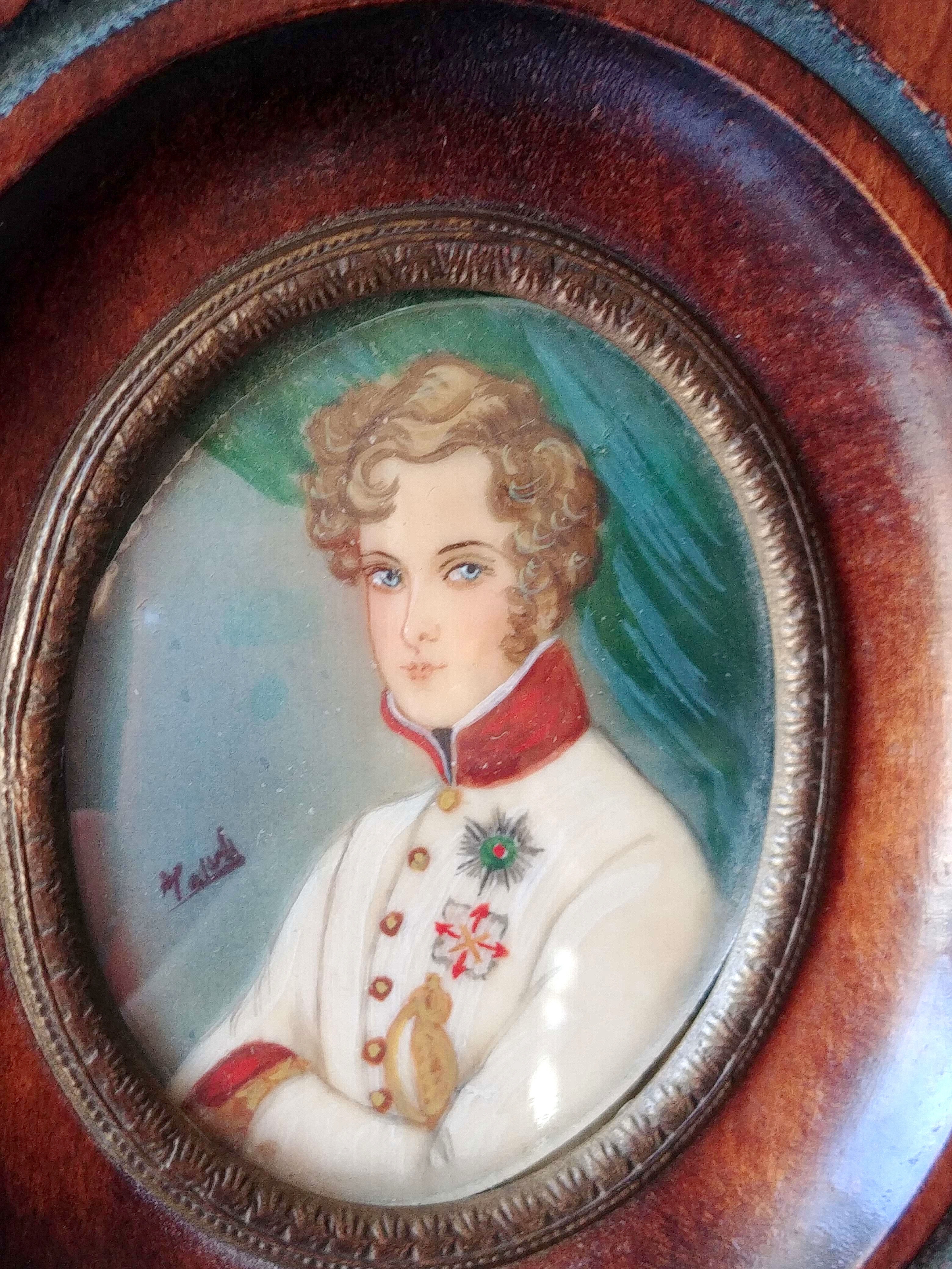 Miniature of the Imperial Prince Duke of Reichstadt