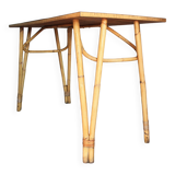 Rattan table, desk