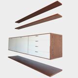 Vintage mid century modern design wall unit system by Cees Braakman for Pastoe, 1960s