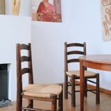 3 mulched chairs Georges Robert