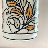 Vintage stained glass style pendant lamp