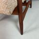 Danish teak armchair newly upholstered, 1960s