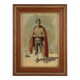 Peinture d'un homme vers 1850