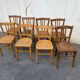 Set de 8 chaises bistrot