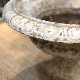 Old cast iron garden basin