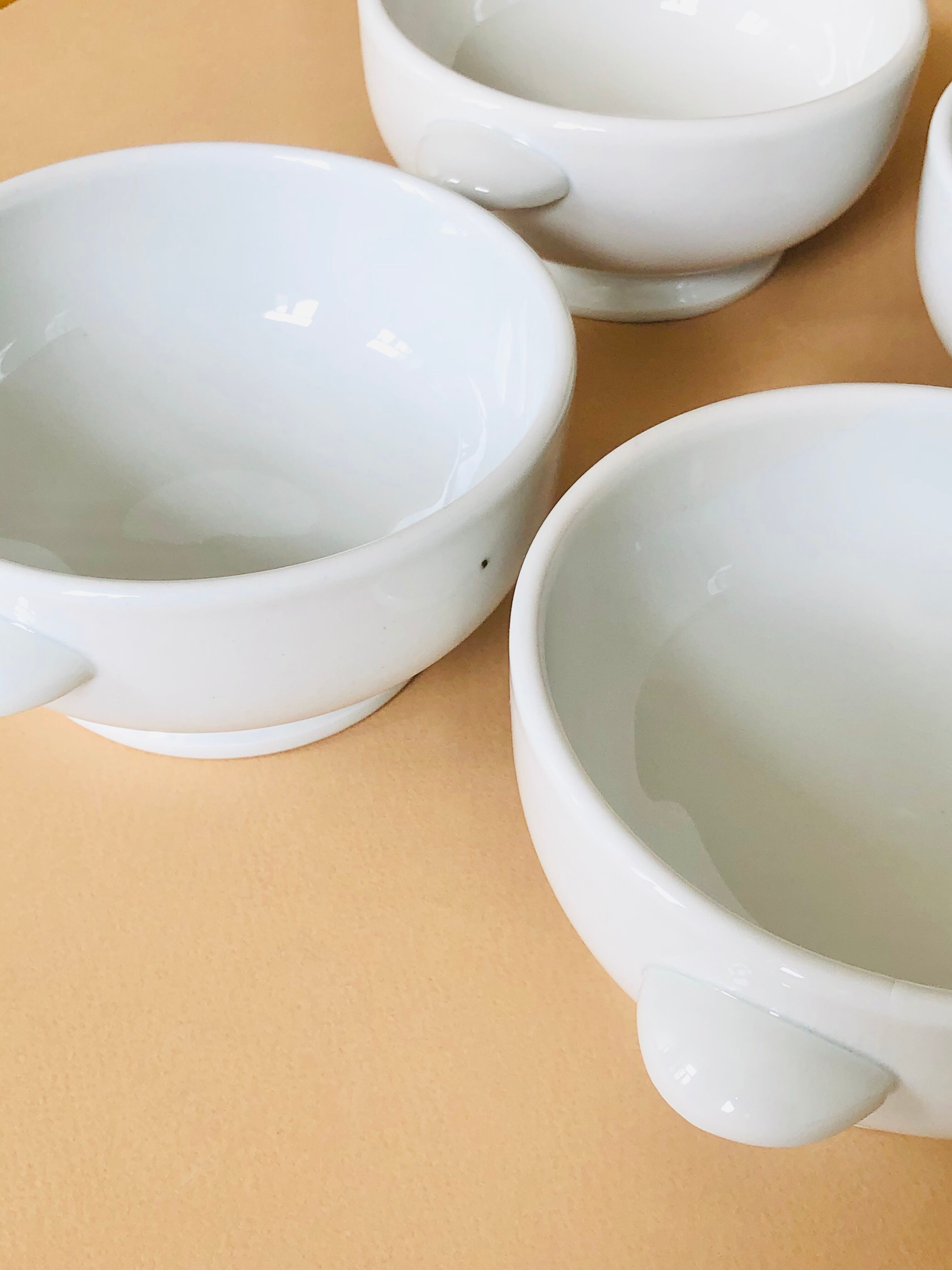 Ensemble de 6 bols en porcelaine Tradition CNP France