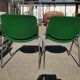 Duo de chaises Castelli DSC106 vert vintage