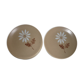 2 plates St Amand, Autumn model