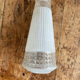6 wall lamps cones art deco glass