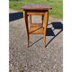 Oak table from the 1930s, 1 drawer.