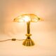 Degué table lamp | Art Deco | Heavy brass base | vintage 1930's