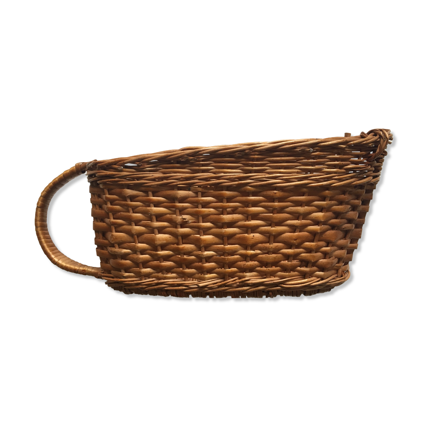 Rattan bottle basket