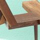 Modernist tripod chair
