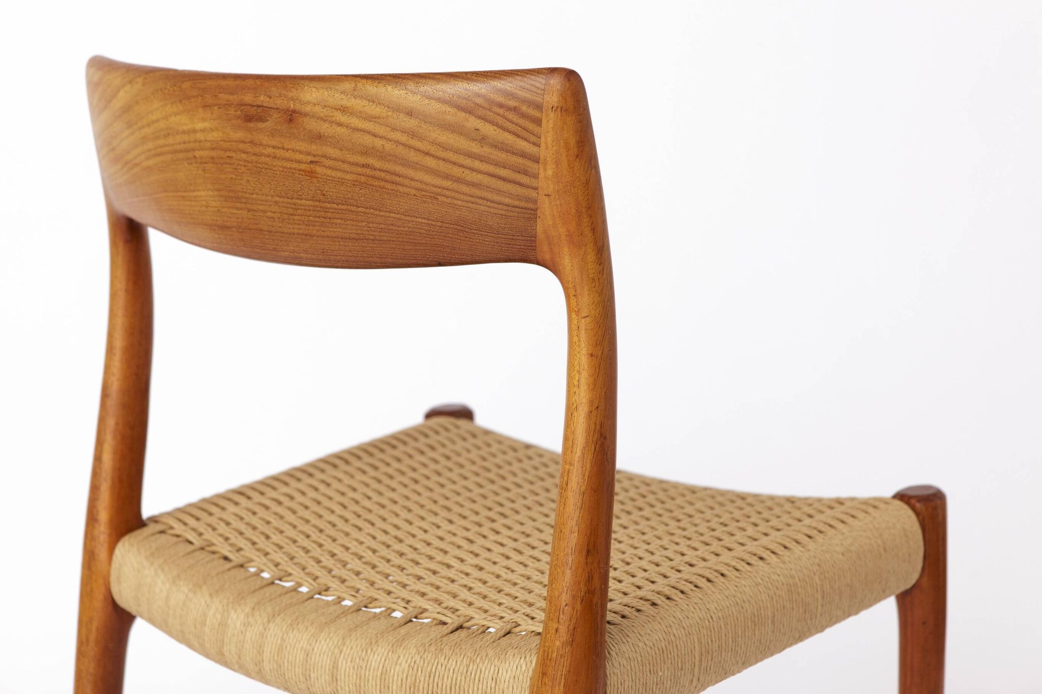 Niels Moller Chair - Repaired, 1950s, Model 77, Danish Teak