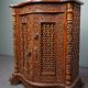 Carved wooden cabinet from the mid-20th century