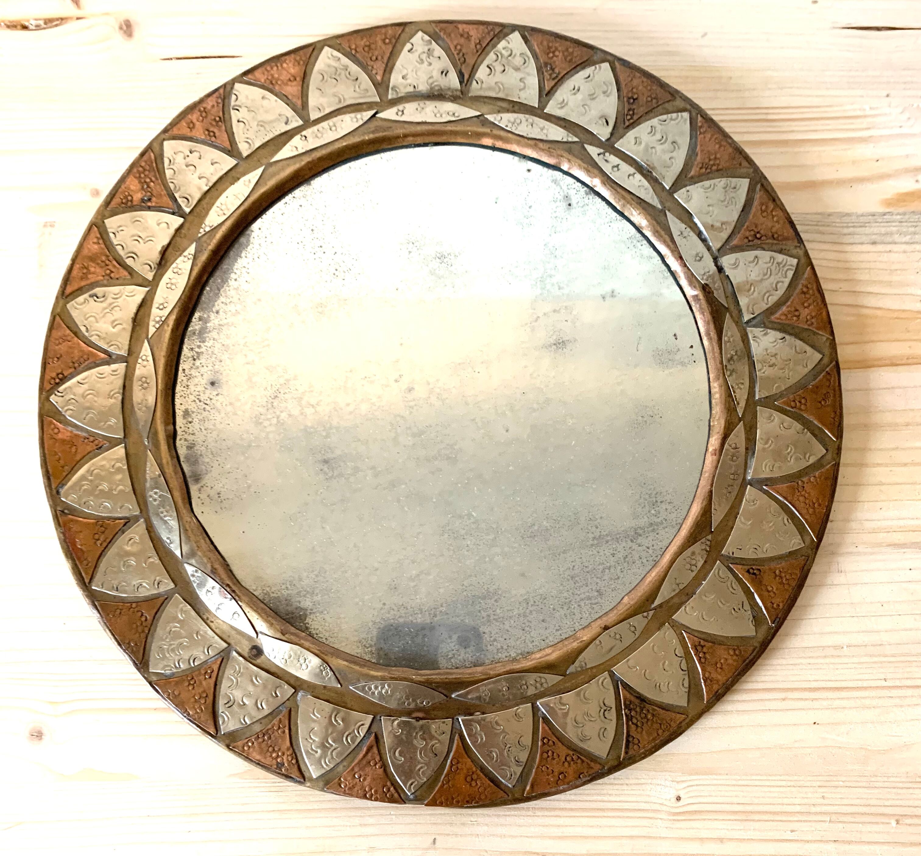 Mirror metal frame