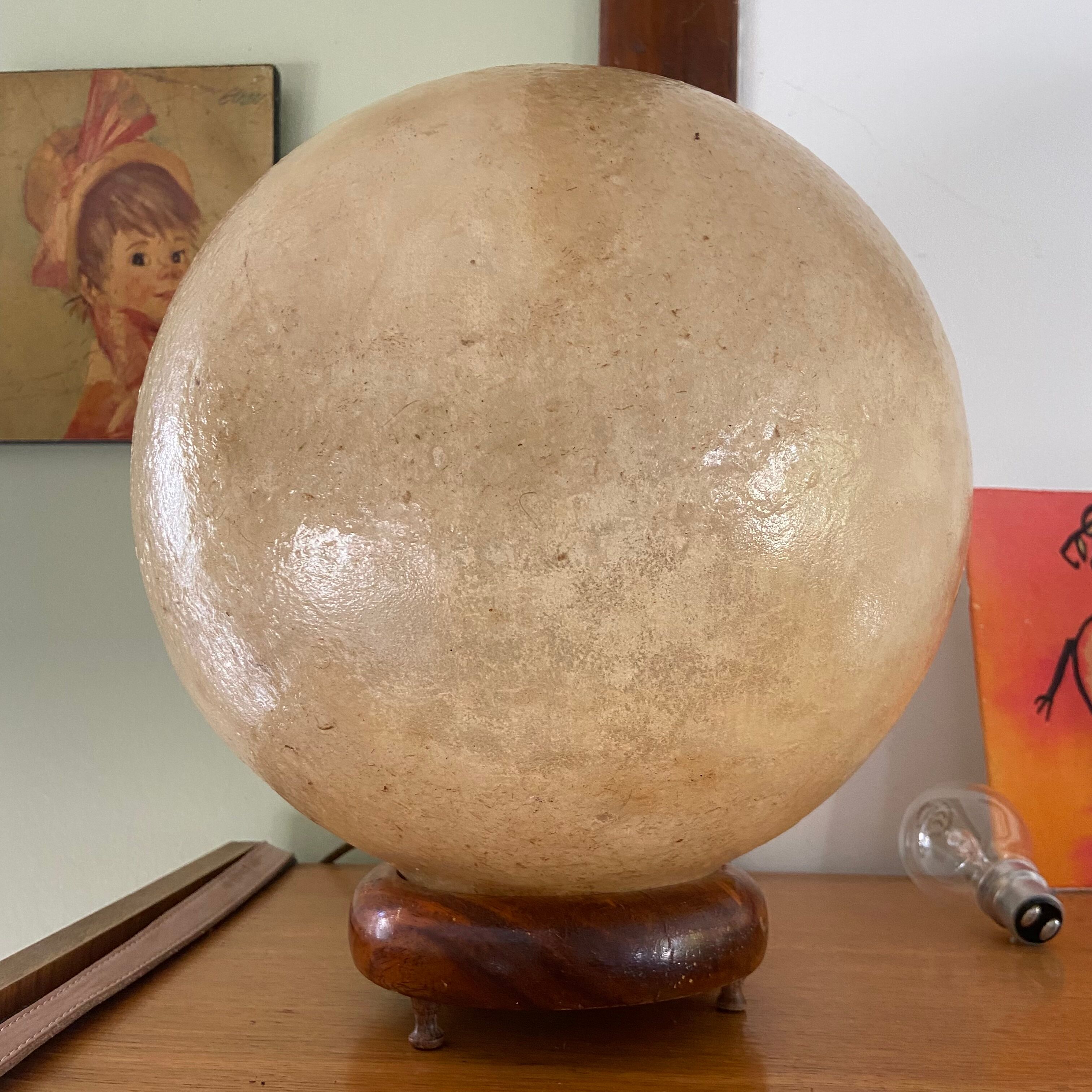 Lampe boule vintage